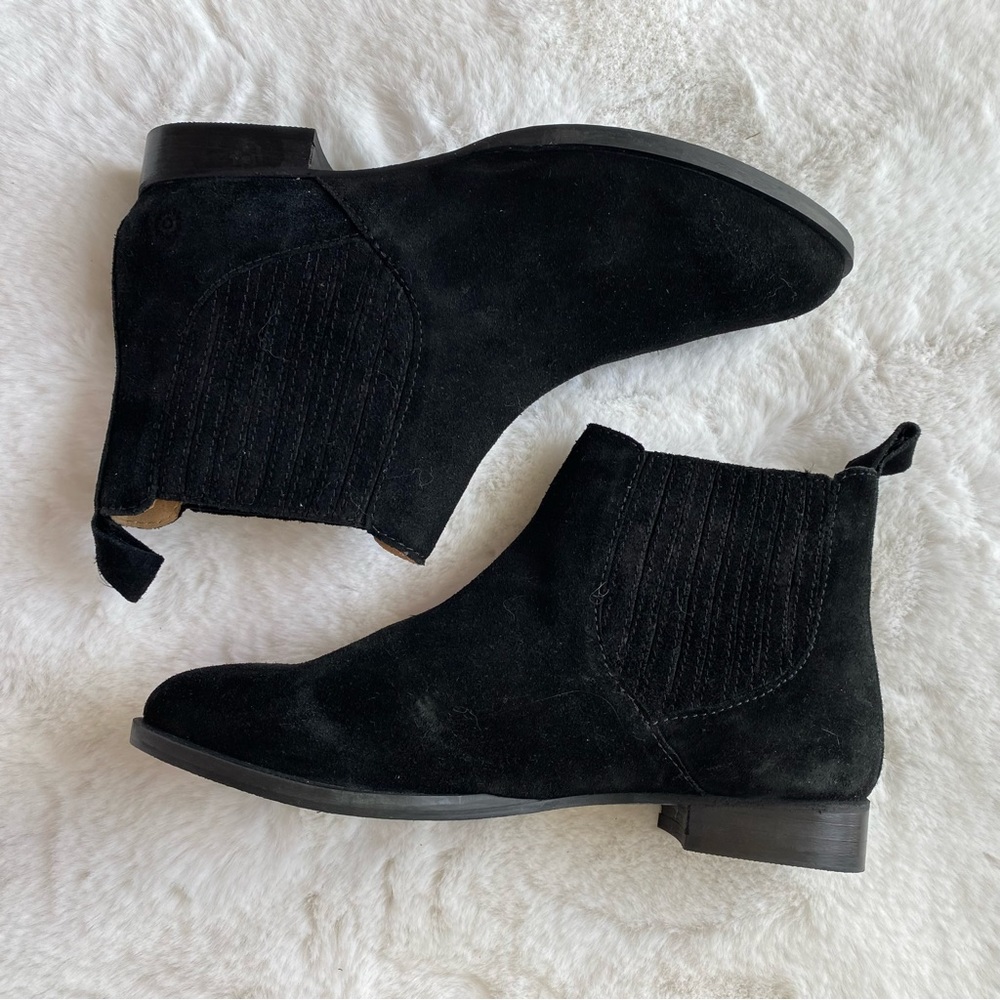 JACK ROGERS Pippa Suede Bootie Black
